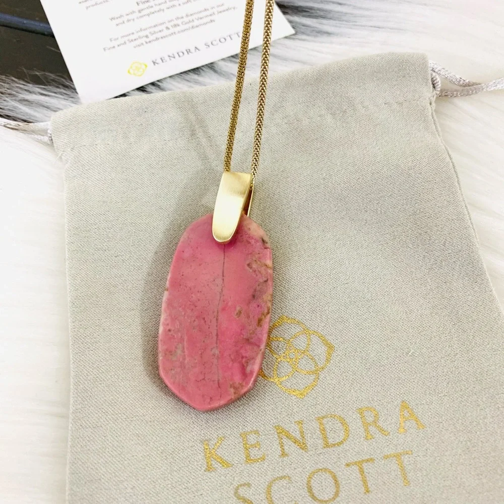 Kendra Scott Inez Gold Tone Necklace - Picture 5 of 8